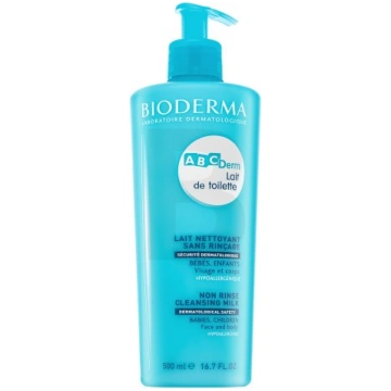 Bioderma ABCDerm Lait de Toilette Non Rinse Cleans