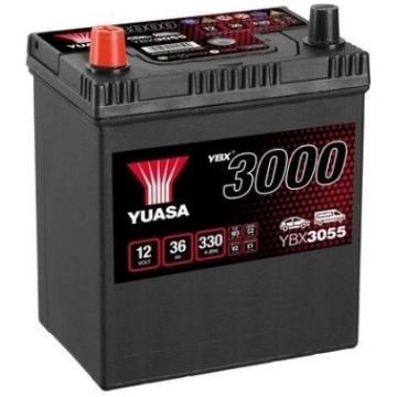 Startera akumulatoru baterija YUASA YBX3055