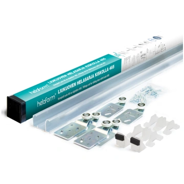 Sliežu komplekts Helaform 10406, bīdāmām iekšdurvī