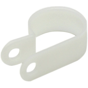 Fixing clamp; Cable P-clips; Øbundle : 5.6mm; poly