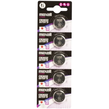 CR2032 baterijas 3V Maxell litija CR2032 iepakojum