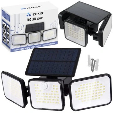 Izoxis 00024889 180 LED solārā lampa ar kustības u