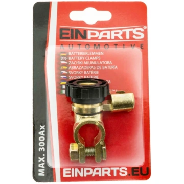 Battery Clamp Angled Zinc Copper 12/24V 300A 1pc S