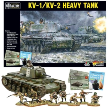 Wargames Delivered Bolt Action KV1/2 Heavy Tank Mo