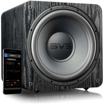 SVS SB-1000 PRO Black Ash aktīvais Sabvūferis
