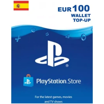 Spānijas PSN 100 EUR Dāvanu Karte Sony