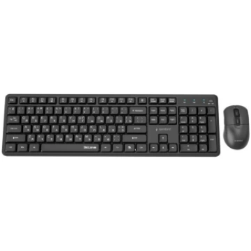 Gembird Keyboard and mouse desktop set, silent key