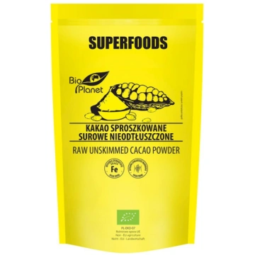 Bio Planet, kakao pulveris, raw, 150g