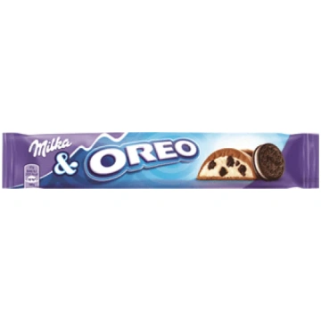Šokolādes batoniņš MILKA Oreo 37g