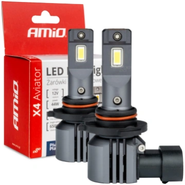 LED priekšējo lukturu spuldzes X4 sērijas AVIATOR 