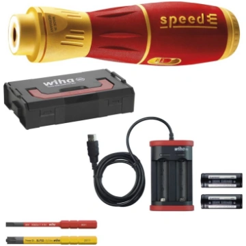 Wiha 591 E-Screwdriver Set speedE II - 44318 ( 401
