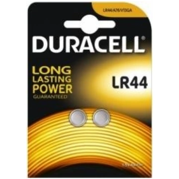 Baterijas Duracell LR44 2pack (Ir veikalā) 5000394