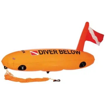 Torpedo buoy by Mares