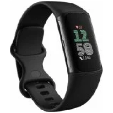 Fitbit Charge 6 Obsidian Black viedpulkstenis GA05