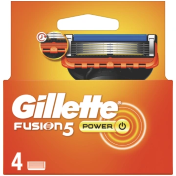 Skuvekļa asmenis Gillette Fusion Power, 4 gab