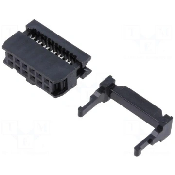 Connector: IDC | plug | female | PIN: 12 | IDC | f