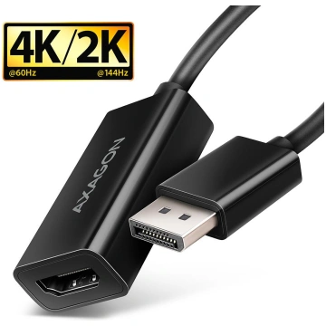 I/O ADAPTER DP TO HDMI/0.15M RVD-HI20N AXAGON ( RV