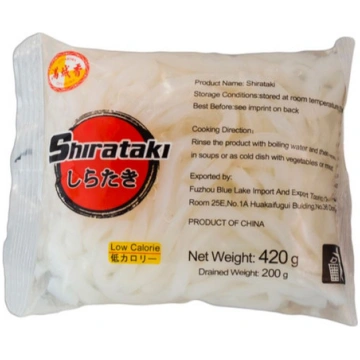 Širataki Udon nūdeles, 400g