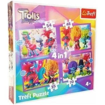Trefl Puzzle Trolli - łącznie 207 | 029331 | 59005