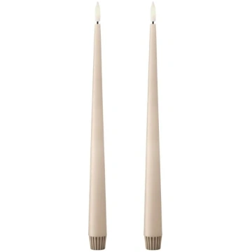 Ester & Erik - Set 2 Candele LED no.11 Ice Latte