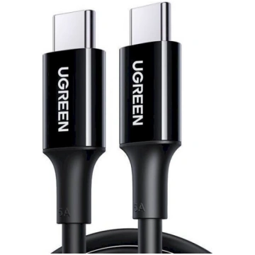USB C 480Mb/s 5A 2 m garš kabelis - melns Ugreen