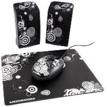 MODECOM Speakers MC-STARTER ART (black) [ 2.0 ster