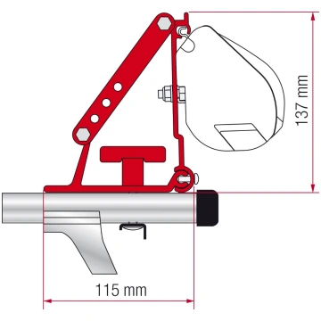 FIAMMA Adapter Kit Auto for F35 Pro awning Camper