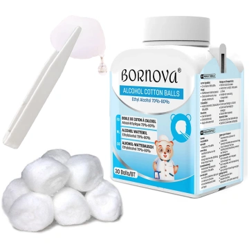 Bornova - Alcohol Cotton Balls (70-80% Ethyl Alcoh