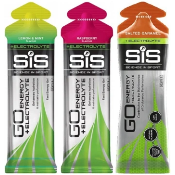 SIS GO ENERGY + ELECTROLYTE enerģijas želeja 60ml 