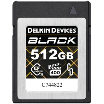 Delkin CFexpress 4.0 BLACK | Type B | R3600/W3200 
