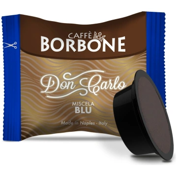 Capsules Café Borbone Don Carlo Mélange Bleu compa