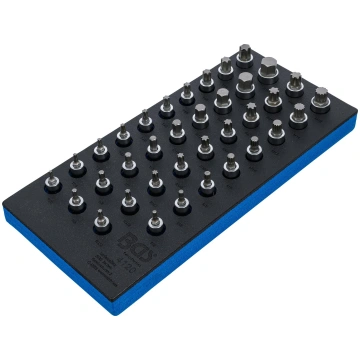 TOOL TRAY 1/3: BIT SOCKET SET | 12.5 MM (1/2") | I