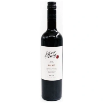 La Cour des Dames Malbec Pays DOC 13% 0.75L