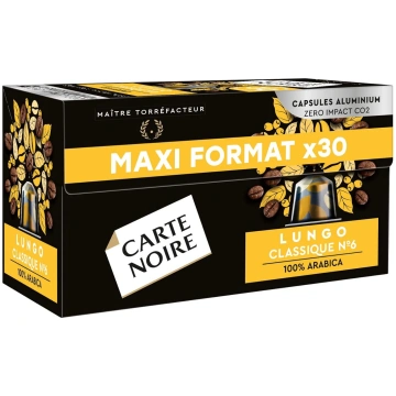 Carte Noire Espresso Lungo - 100% Arabica Nespress