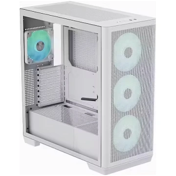 Aerocool C1-WT, Tempered Glass, White (APCM-CR0104