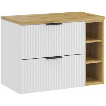 Vannas mēbeļu komplekts COMAD ARTISAN 80 cm, balts