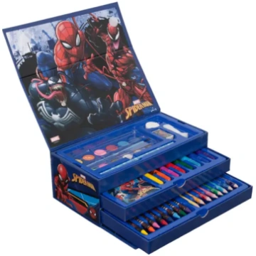 Coloring Case - SPIDERMAN - set 52pcs in paper too