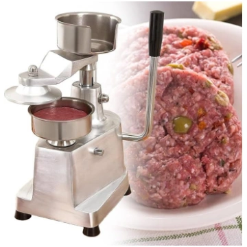 Komerciālais Hamburgeru pīrāgu veidotājs, gaļas ve
