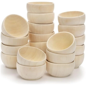 ZENFUN 20 koka trauciņu komplekts, mini trauciņi m