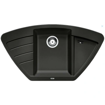 Izlietne Blanco BLANCO ZIA 9E PD SCHWARZ O.AF 5260