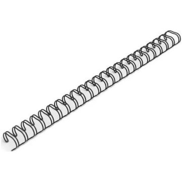 Vītņu spirāles ARGO 9,5 mm 3:1 solis, melnas, 100 