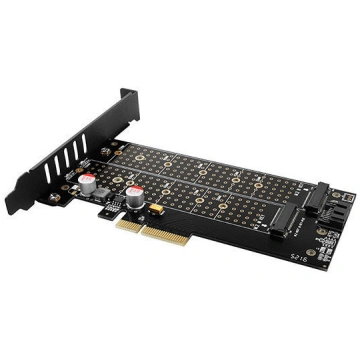 Adapteris Axagon PCEM2-D, 60 g, melna krās