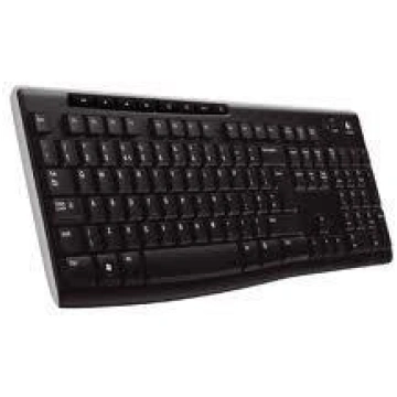 LOGITECH K270 WIRELESS KEYBOARD ENG BLACK 920-0037