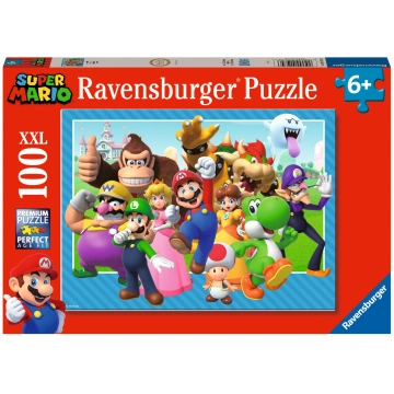 Ravensburger Puzzle 100 pc Super Mario Team » Spēļ