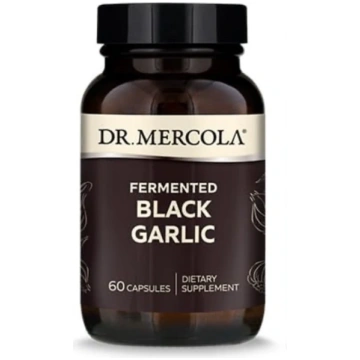 DR. MERCOLA fermentēti melnie ķiploki (60 kapsulas