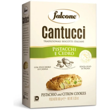 Pistāciju Cantucci FALCONE Pistacchi e Cedro, 180g