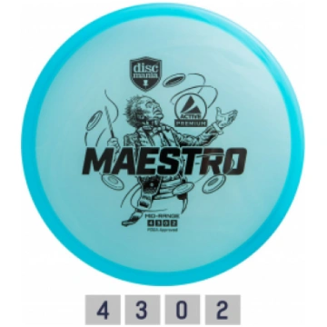 Discgolf Midrange Driver Active Premium Blue 4/3/0