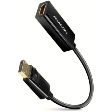 AXAGON Active adapter DisplayPort to HDMI 0.15 m R