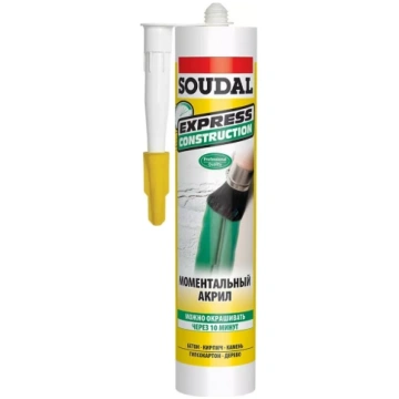 Soudal EXPRESS 280ml krāsojams akrila hermētiķis b