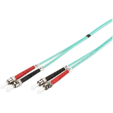 Digitus Fiber Optic Multimode Patch Cord, OM 3, ST